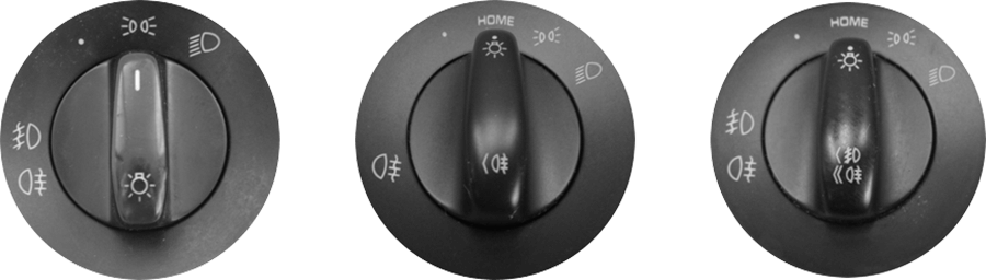 Porsche lights switcher